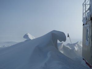 two drifts curl in opposite directions